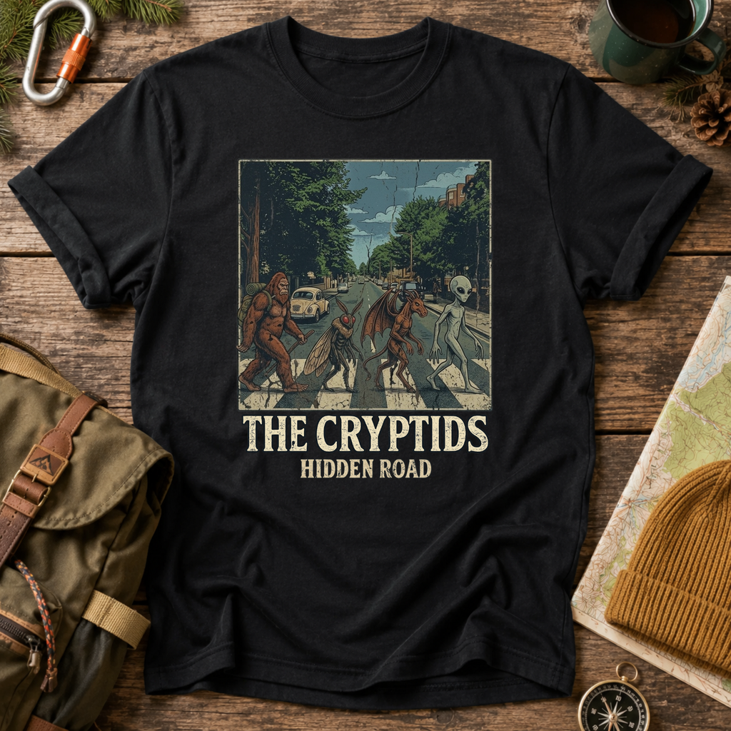 Cryptids Hidden Road T-Shirt — Vintage