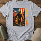 Papa Squatch American Flag T-Shirt