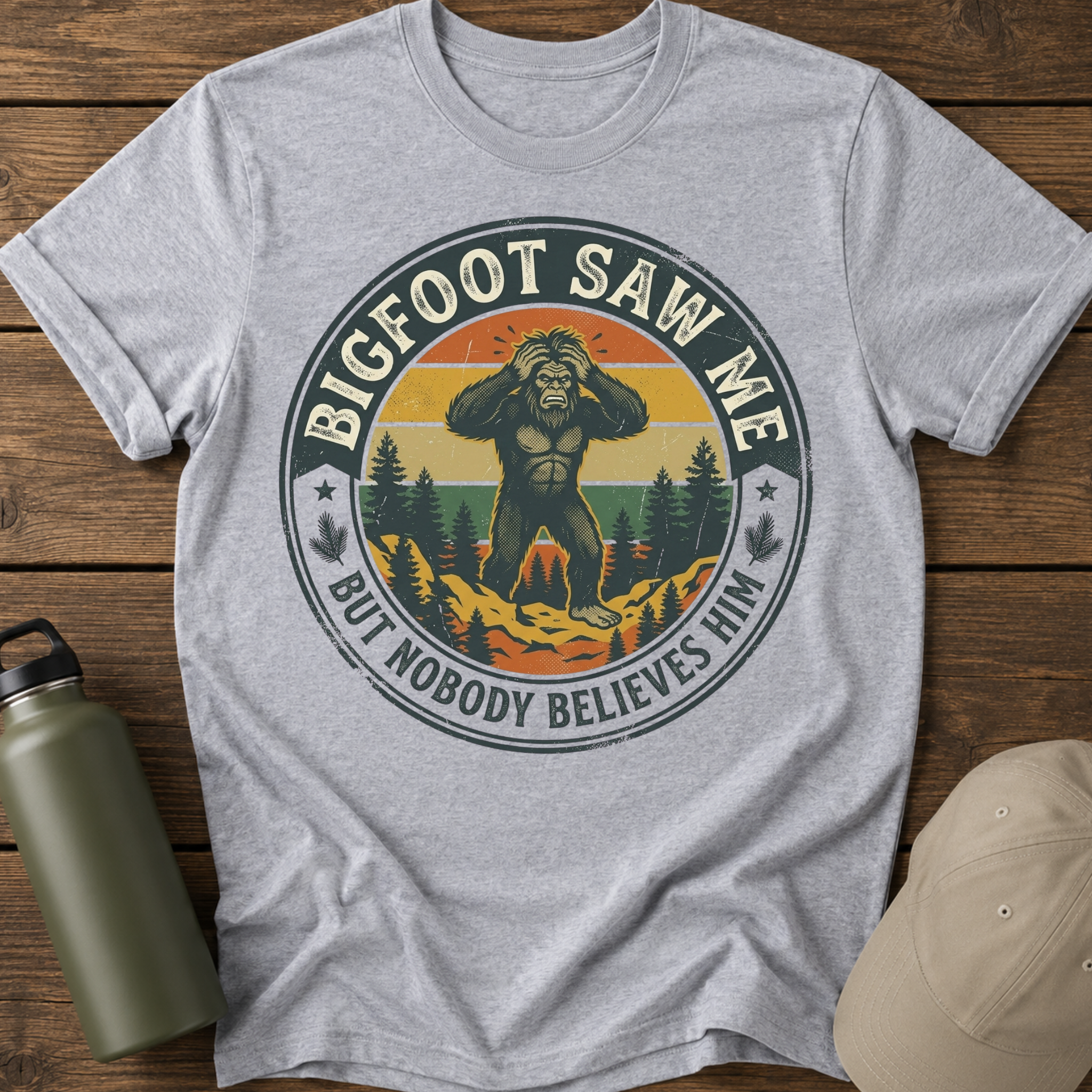 Bigfoot Saw Me Funny T-Shirt