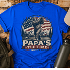 Papa's Tee Time Funny T-Shirt