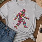 Floral Bigfoot T-Shirt