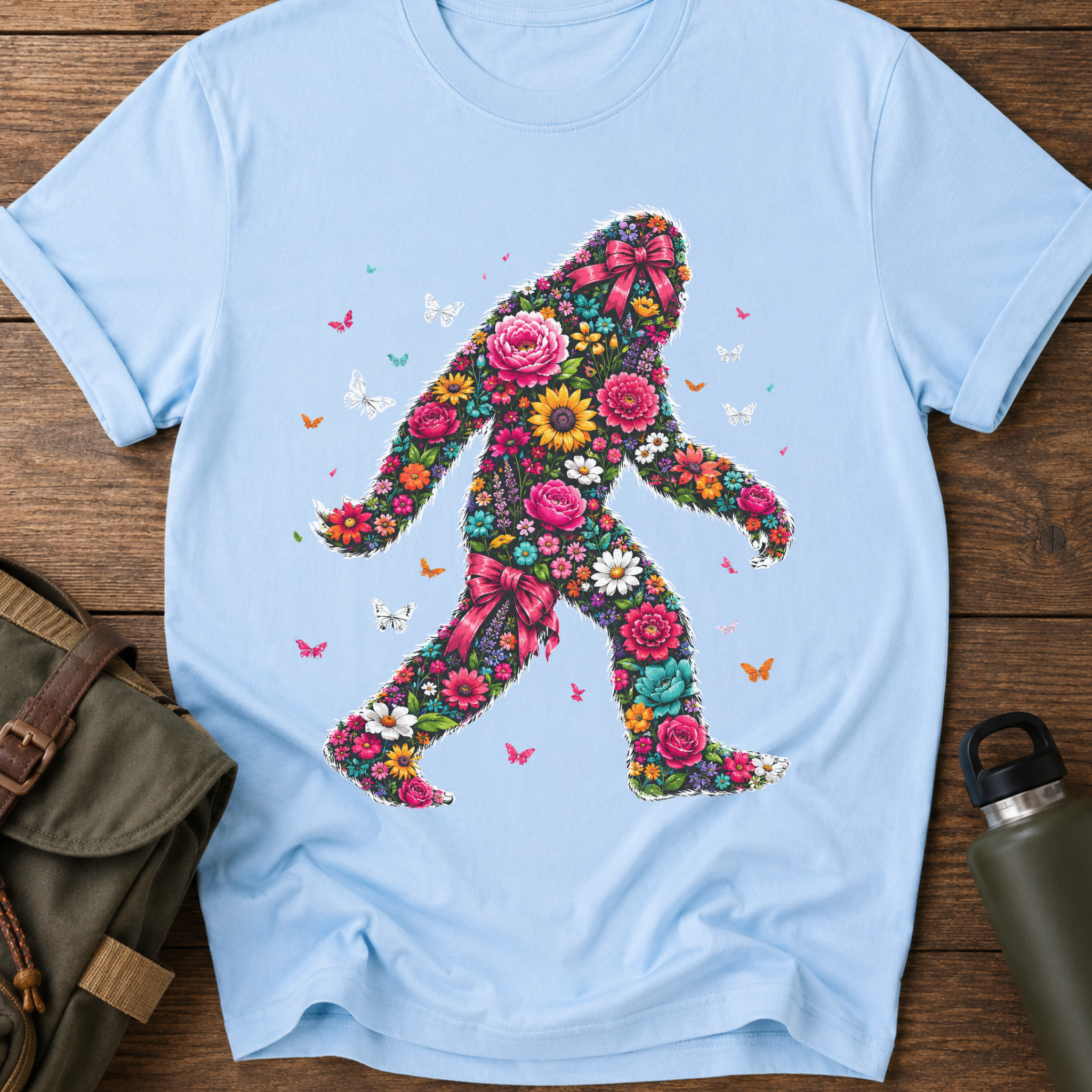 Floral Bigfoot T-Shirt
