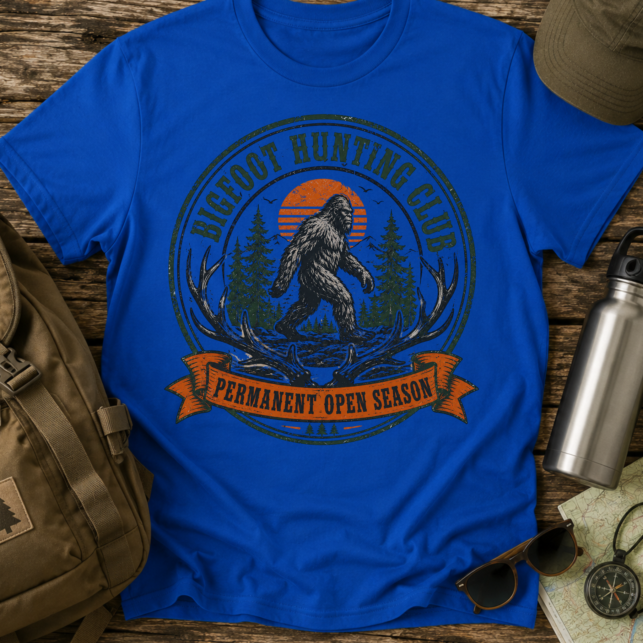 Bigfoot Hunting Club T-Shirt