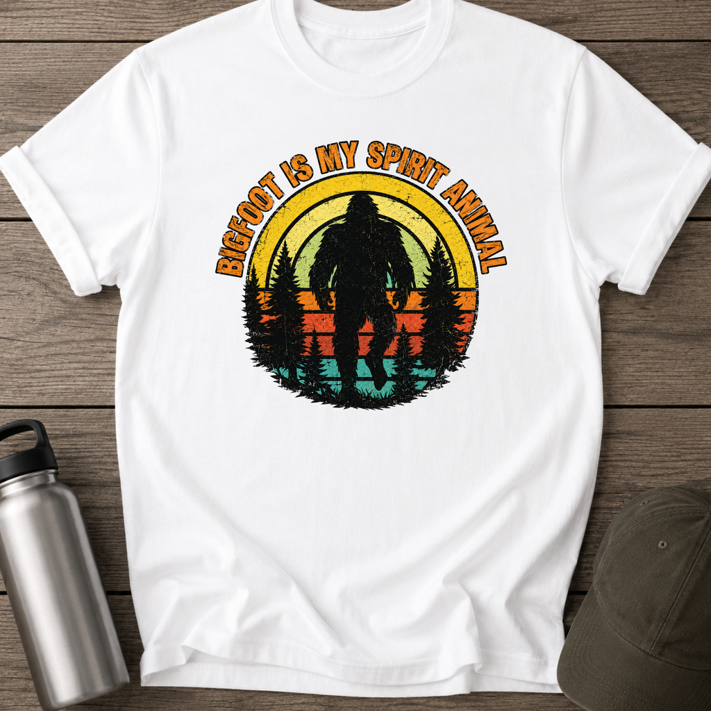Bigfoot Is My Spirit Animal T-Shirt