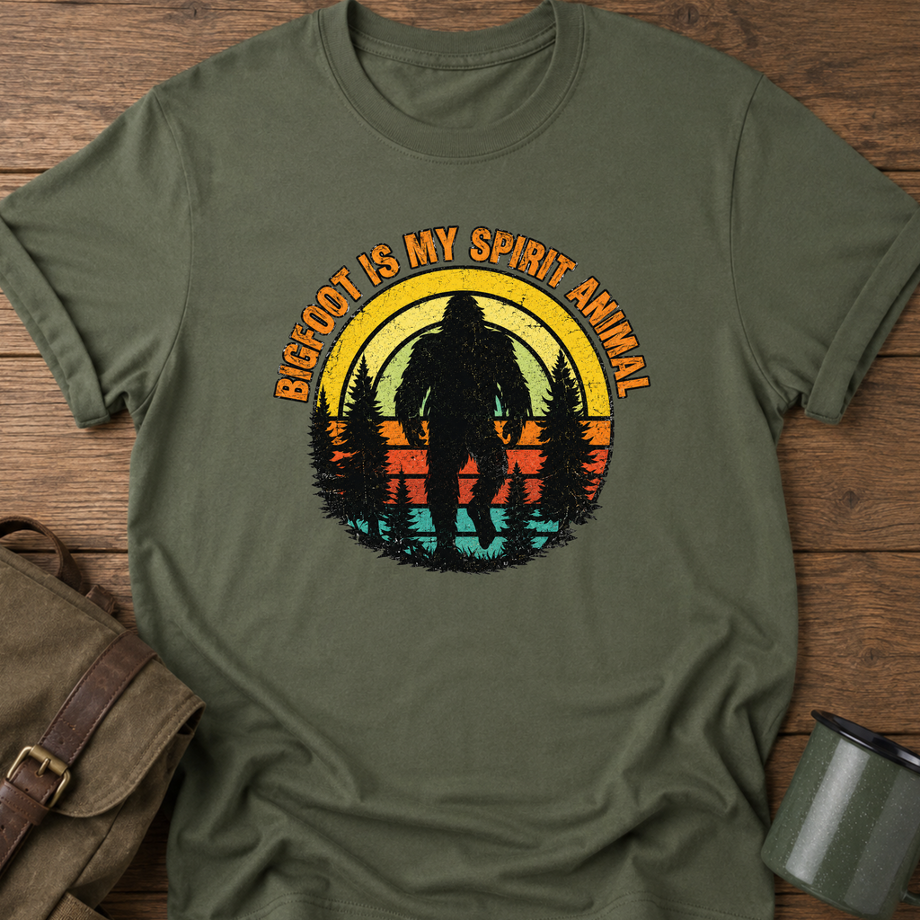 Bigfoot Is My Spirit Animal T-Shirt
