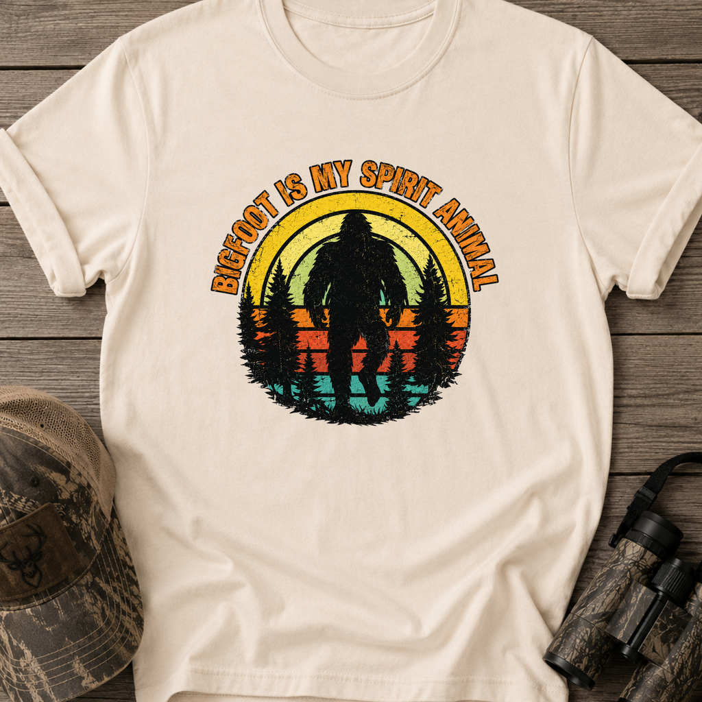 Bigfoot Is My Spirit Animal T-Shirt