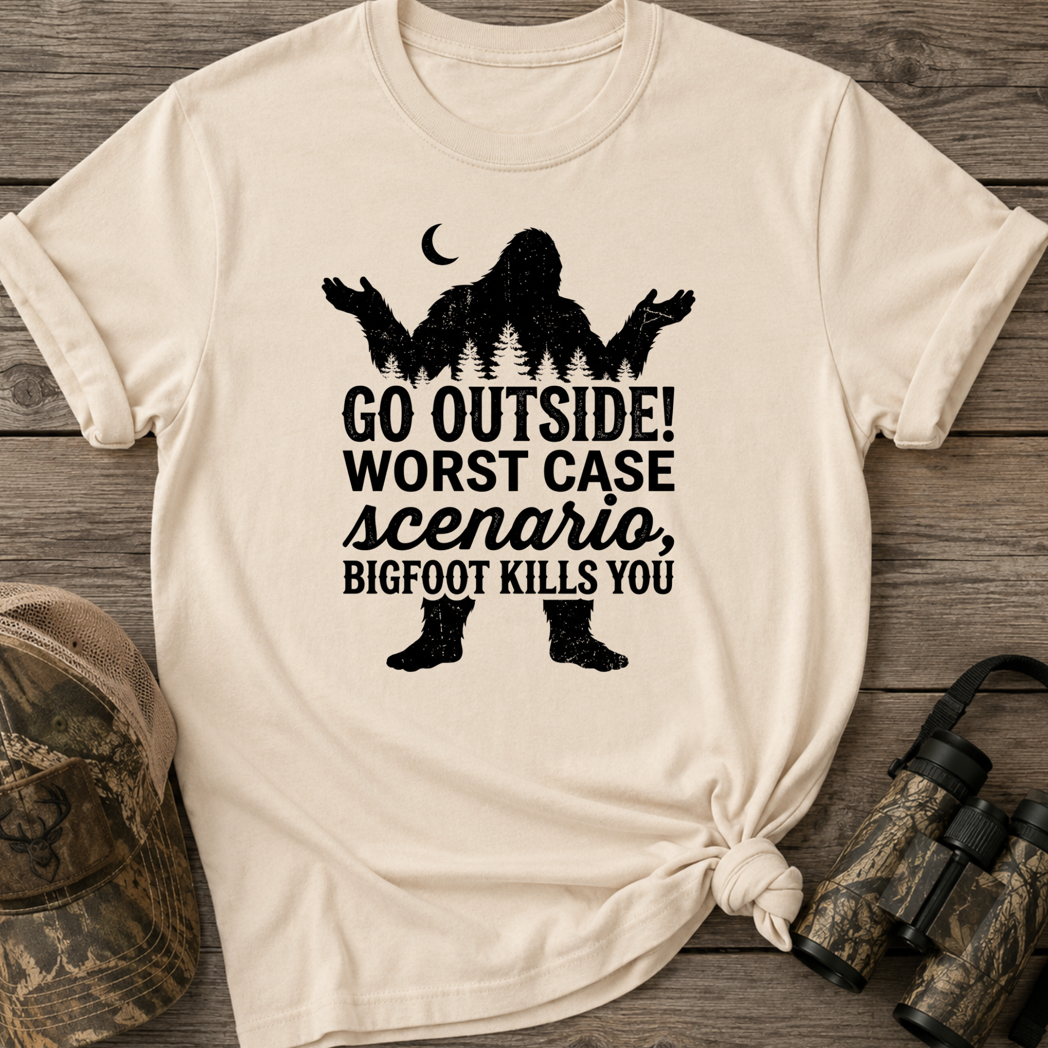 Go Outside! Worst Case Scenario T-Shirt